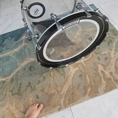 DW Design Series Acrylic 18x22" Bass Drum 2015 - Present - Clear Acrylic image 3