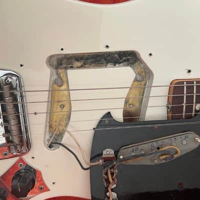 Fender Mustang Guitar with Rosewood Fretboard 1967- White Refin image 20
