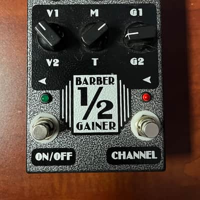 Barber 1/2 Gainer 2000s - Silver/Black image 1