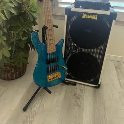 Spector Custom USA NS 2021 - Bahama Blue High Gloss image 6