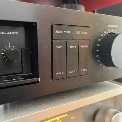 Yamaha Preamp Natural Sound C-50 1980-1983 - Black image 3