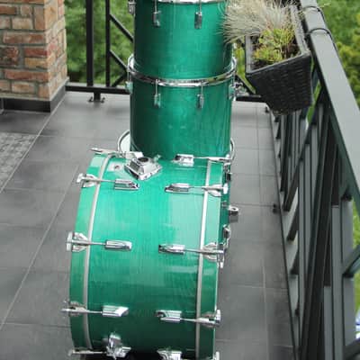 RARE Tama Superstar Double Bass 24 Drum Kit Huge image 15