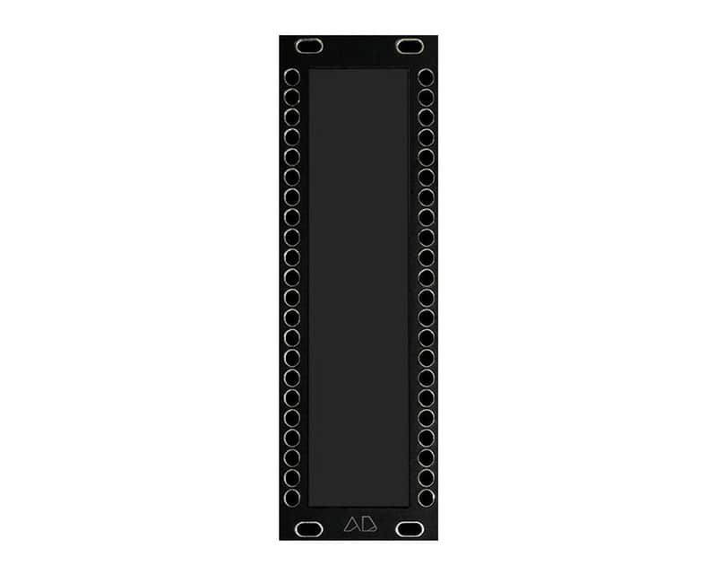Abyss Devices 1U to 3U Adapter (Intellijel) - Black image 1