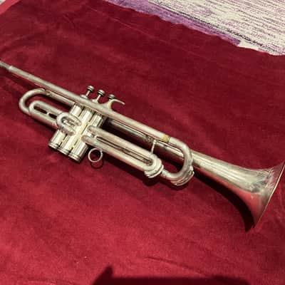 Vintage Conn 8B Lightweight Artist Trumpet in Silver Plate! | Reverb