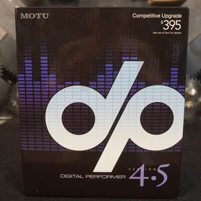 MOTU Digital Performer Version 4.5 image 1
