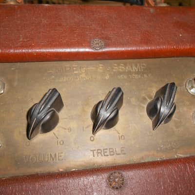 Ampeg Super 800 bass amp 1949 brown image 2