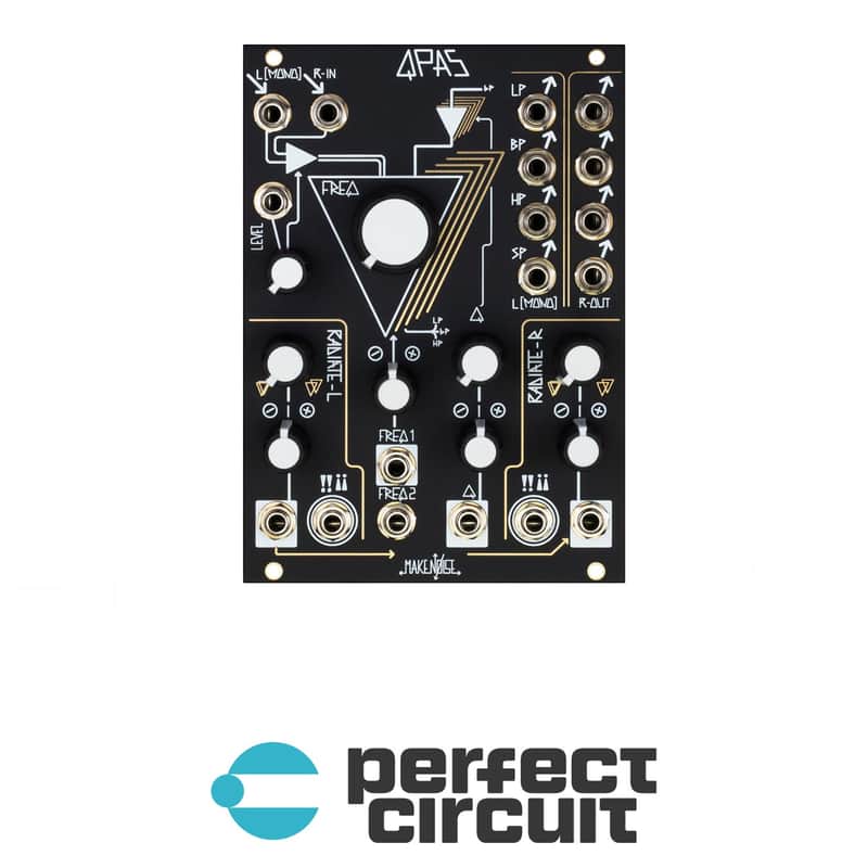Make Noise QPAS Quad Core Stereo Filter image 1