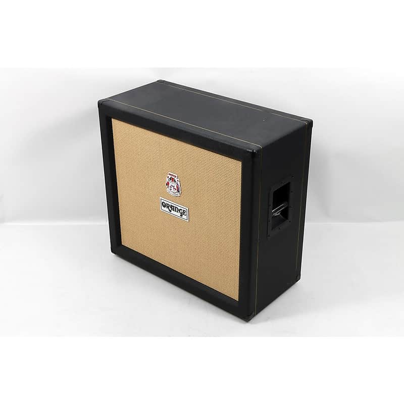 Orange Amplifiers PPC Series PPC412-C 240W 4x12 Guitar Speaker Cabinet Regular Black Straight image 1