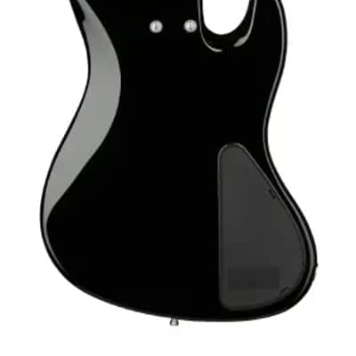 Sadowsky MetroExpress 21-Fret Vintage J/J Bass, Roasted Maple Fingerboard, Lefthand, 5-String - Solid Black High Polish image 3