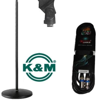 Shure Sm58 ( Sm 58 Lce ) Microfono + Konig & Meyer 26085 Asta Microfonica One Hand + Cavo Xlr 5 Mt. M/F In Bundle