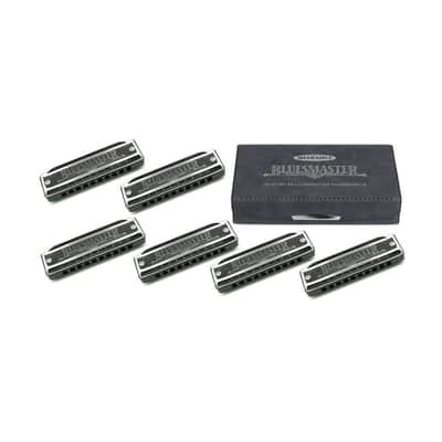 Suzuki MR-250-SN Bluesmaster Harmonica 6-Piece Set *USA Small Business* image 1