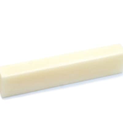 Allparts BN-0297 Bleached Bone Nut Blank image 1