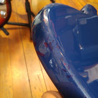 Squier Affinity Precision Bass Blue image 13