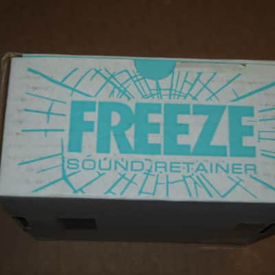 lightly handled Electro Harmonix EMPTY CARDBOARD BOX, print-out copy Owner's Manual, & bubble wrap ONLY for FREEZE Sound Retainer (NO pedal, NO power supply, NO warranty / registration paperwork) 2010s (specifically from 2014) image 11