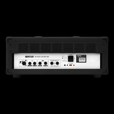 Orange Super Crush 100 100-Watt Solid-State Head - Black image 2