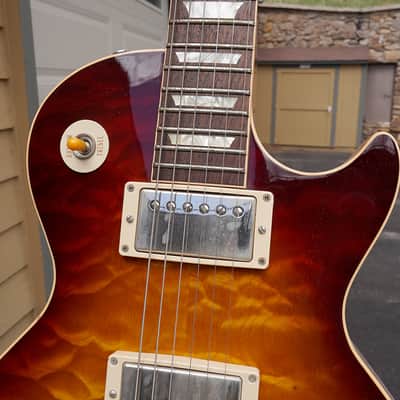 Gibson Custom Shop Standard Historic '59 Les Paul Standard Reissue 2013 - 2017 - Bourbon Burst VOS image 3