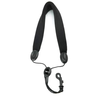 Rico SJA18 Alto/Soprano Padded Saxophone Strap w/ Snap Hook