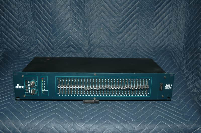 dbx 3031 1/3 Octave Graphic EQ 1990s - Black image 1