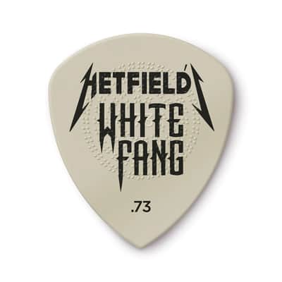 Dunlop PH122P073 James Hetfield White Fang Custom Flow .73mm Guitar Picks (6-Pack)