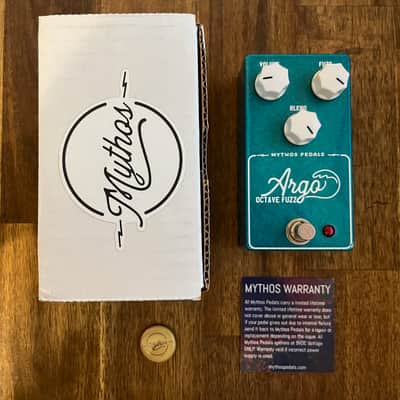 Mythos Pedals Argo Octave Fuzz 2019 - Teal image 1