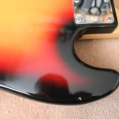 Fender Jazz Bass 1964 Sunburst Left-Handed image 14