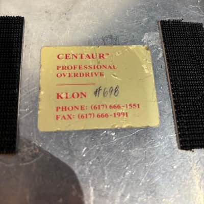 Klon Centaur Professional Overdrive (Long Tail Horsie) 1994 - 1998 - Gold image 8