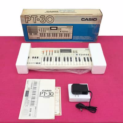Casio PT-30 Vintage Synthesizer Keyboard In Open Box image 1
