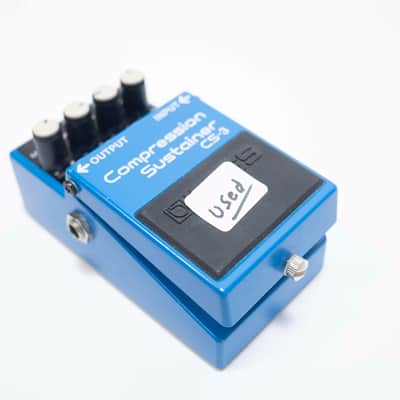 Boss CS-3 Compression Sustainer (Silver Label) 1997 - Present Blue image 5