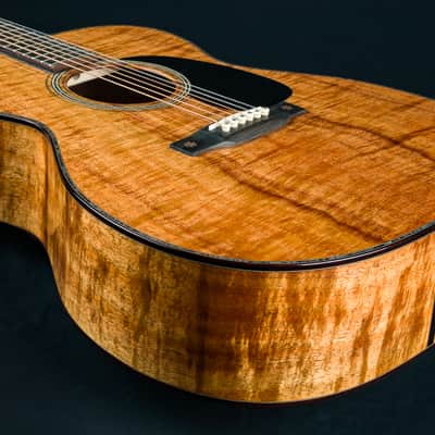 Martin J-42 Custom Exceptional Figured Koa with Paua Pearl and Koa Inlays NEW image 14