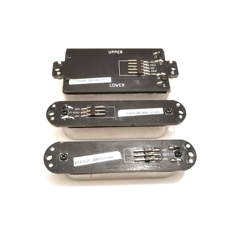 Ibanez Quest Q58-R1-R1 HSS Pickup Set - Brushed Stainless | Reverb