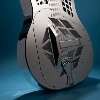 National Reso-Phonic Style 1 Brass Bodied Tricone 2023 Mirror Nickel - IN STOCK NOW! image 1