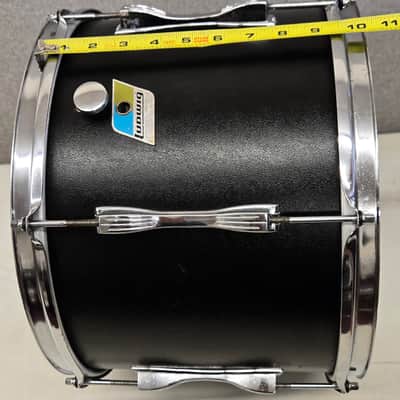 Vintage Ludwig 6 Piece 70s Black Panther Drum Set Shell Kit 26/13/14/15/16/18" image 7