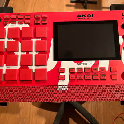 Akai MPC Live II Standalone Sampler / Sequencer Supreme Edition 2021 - Present Red image 2