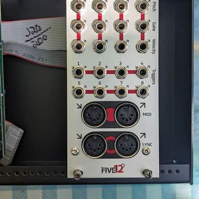 Five12 Vector sequencer + Jack Expander, Manual, Cables & Box image 2