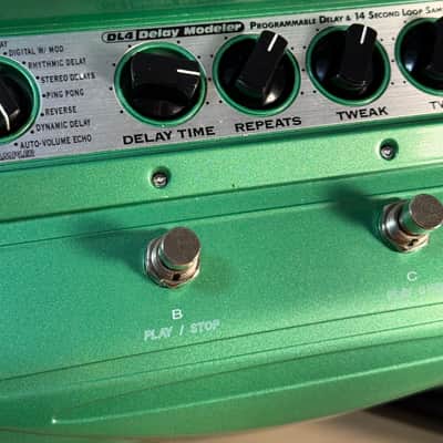 Line 6 DL4 - JHV3 modded (Blue LED) - Delay Pedal - w/ Box + Manuals -- For Parts/Repair ONLY! image 6
