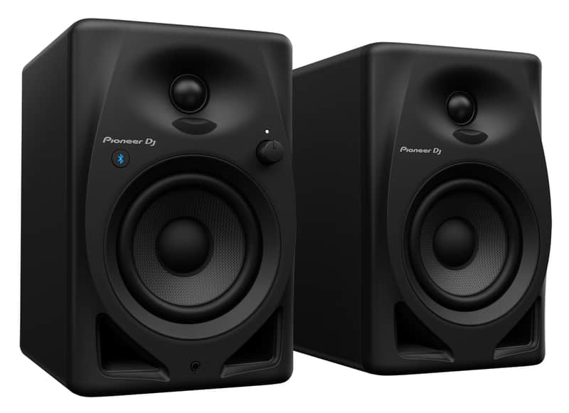 Pioneer DJ DM-40D-BT 4-inch Desktop Active Monitor Speaker with Bluetooth Black image 1