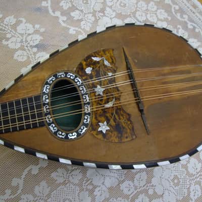 Francesco Salome Neapolitan Bowl-Back Mandolin - Natural image 3