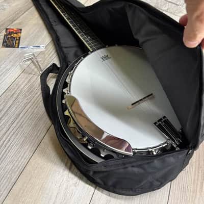 Excellent Store Demo - Alabama 5-String Mahogany Banjo w/Gig Bag, Sunburst Gloss #ALB29 image 4