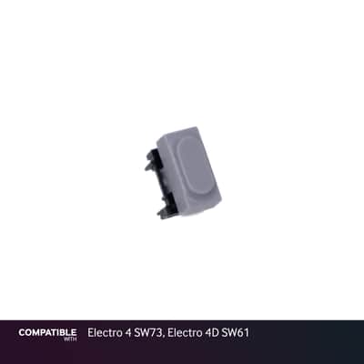Nord Gray Pushbutton Switch with Cap for Electro 4 SW73, Electro 4D SW61