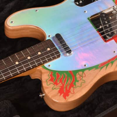 Fender Jimmy Page Telecaster Artist Series Dragon Natural image 5