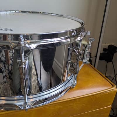 Yamaha 6.5"x14" Steel Snare 1990s image 6