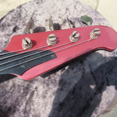 GIBSON 1966 THUNDERBIRD ll BASS BURGUNDY MIST PRO REFIN NON-REVERSE  RARE! [VIDEO] image 9