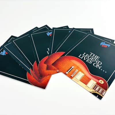 Gibson USA — “The Legend Lives On Catalog. V-90 1989 image 4