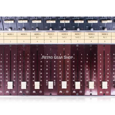 Neve BCM10 / 2 10-Channel Analog Recording Mixing Console AMS 1073 (x4) 1084 (x4) BAE 1023 (x2) Direct Outs Vintage Rare owned by Offspring image 7