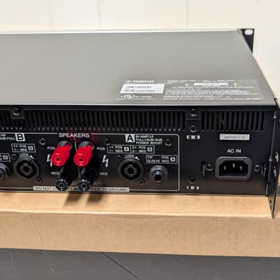 YAMAHA PX3 1000-Watt (2 x 500W) 2-Channel Power Amplifier w/DSP - Open Box image 6