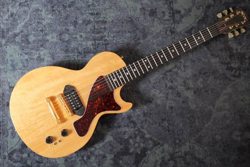 Ed Roman RVC Singlecut Junior JR All Korina Ebony Seymour Duncan JB USA Built image 1