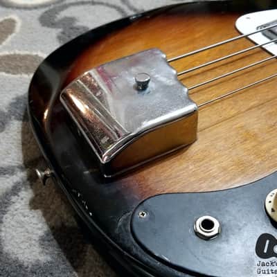 Kent 670 Electric Bass (1960s, Sunburst) image 7