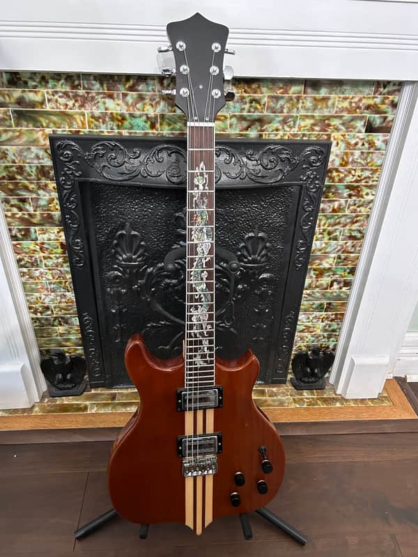 Unknown Alembic style Guitar - Natural image 1