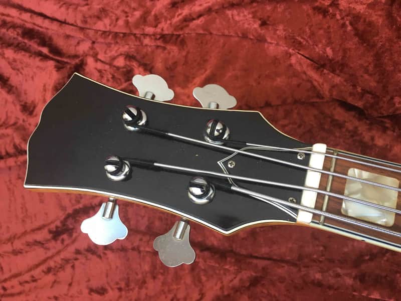 Aria Diamond 5020 Vintage Thinline Archtop Hollow body Bass | Reverb