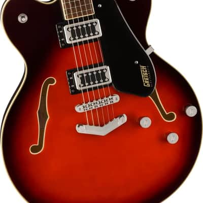 Gretsch G5622 Electromatic Center Block Double-Cut with V-Stoptail - Claret Burst image 1
